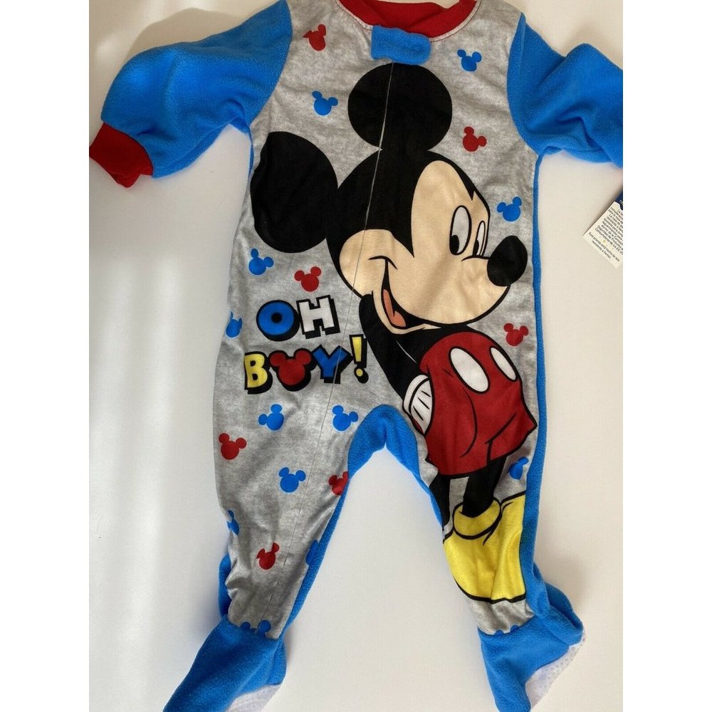 Disney Baby Mickey Mouse Oh Boy Footed Sleeper